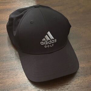 Adidas Golf Cap in Black with Silver Logo